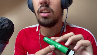 ASMR VAPING  ELF BAR KIWI PASSIONFRUIT GUAVA  SUPER TINGLY MOUTH SOUNDS [upl. by Itra]