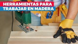 ¿Con qué herramientas trabajar la madera [upl. by Noned649]