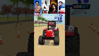 Mahindra vs Swaraj 744 Tochan gaming indianvehiclessimulator3dupdate gaming trending shorts [upl. by Merridie]