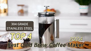 TOP 4 Best Cold Brew Coffee Maker 2024 [upl. by Gebler]