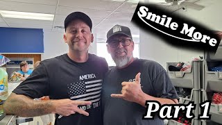 Roman Atwood Smile More Laundry and Tan Hung out with Roman and Staff Part 1 [upl. by Len364]