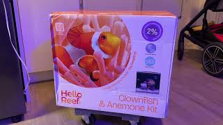 Unboxing the HelloReef Aquarium Fish Tank Part 1 [upl. by Kornher]