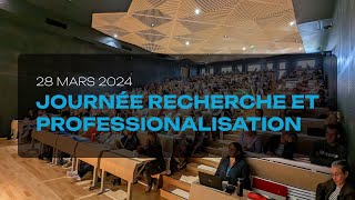 IFSI  Retour sur la Journée Recherche et Professionnalisation du 28 mars 2024 [upl. by Sigismund]