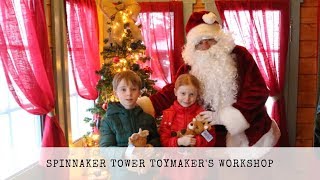 Spinnaker Tower Toymakers Workshop  Christmas in Portsmouth [upl. by Lenoj]