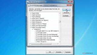 Toetsenbord Instellingen Taal Wijzigen Van Nederlands Naar EngelsVS [upl. by Maurizia]