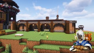 Kitchen creations and mess hall madness  Minecraft Vanilla World  Y3D311  20241106 [upl. by Abehs]