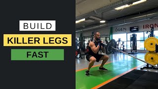 Leg Workout At Gym Get Stronger And Leaner [upl. by Ataeb456]