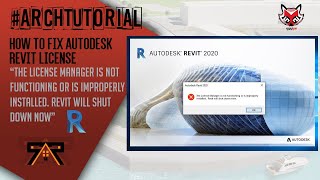 How to Fix Revit quotThe License manager is not functioning or is improperly installedrevit will quot [upl. by Mast]