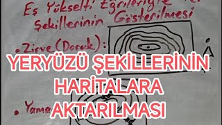 YERŞEKİLLERİNİN HARİTALARA AKTARILMASI İZOHİPS HARİTALARINDA YERŞEKİLLERİNİ GÖSTERME EĞİM HESAPLAMA [upl. by Nifares]