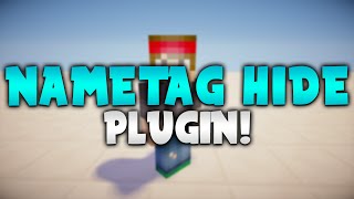 NAMETAG HIDE  Minecraft Plugin Tutorial [upl. by Lesley]