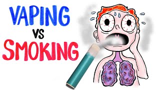 Is Vaping Worse Than Smoking [upl. by Kobylak]