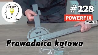 228  Prowadnica kątowa Powerfix prosto z Lidla [upl. by Ellata]