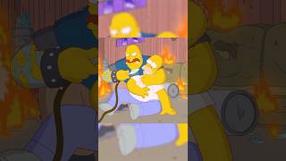 Marge Saves Homer 😳Shorts thesimpsons [upl. by Eamon597]