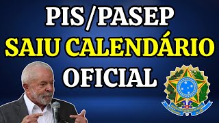 PISPASEP SAIU O CALENDÁRIO OFICIAL – VEJA A DATA DE PAGAMENTO [upl. by Kinsley]