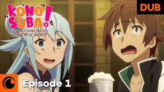 KONOSUBA Gods blessing on this wonderful world Episode 1 English Dub [upl. by Yssirc494]