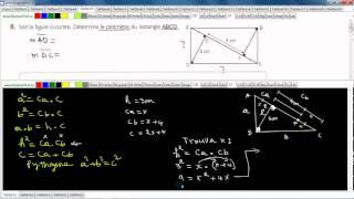 Secondaire 4 SN CST Québec Trouver les mesure manquante dans le triangle rectangle exercice 8 [upl. by Llertnod]