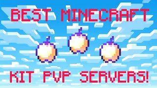 Top 5 Minecraft Kit PVP Servers In 1 Minute [upl. by Nager470]