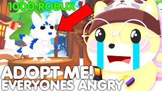 😡EVERYONES ANGRY BECAUSE OF THIS NEW CHRISTMAS PETS👀 HUGE DRAMA ADOPT ME NEW UPDATE ROBLOX [upl. by Themis442]