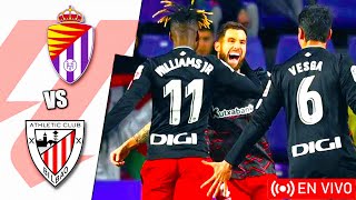 Real Valladolid vs Athletic Bilbao en vivo  La Liga Jornada 13 [upl. by Trager]