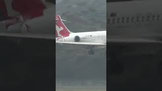 QANTAS LINK B717 LANDING RWY34 MELBOURNE YMML IN HIGH WINDS🛬🛬🛬🛬🛬🛬🛬 [upl. by Thorbert]