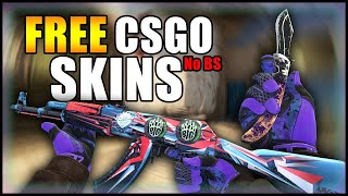 How to get free csgo skins როგორ მივიღო უფასოდ სკინები [upl. by Bertelli998]