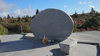 Swissair Flight 111 Memorial  Peggys Cove  Nova Scotia  Maritime Canada  8k [upl. by Root618]