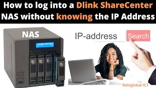 How to log into a Dlink ShareCenter NAS without knowing the IP Address Log into a Dlink ShareCenter [upl. by Verene]