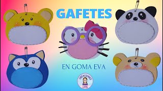 5 IDEAS DE GAFETES O CARTELES  VUELTA A CLASES [upl. by Auqinahc270]