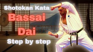 Bassai Dai  Kata  Stepby step [upl. by Fahy]