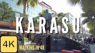 Walk in Karasu Sakarya Turkey 4k Resolution City Walking Tour Black Sea Karadeniz [upl. by Ruyam]