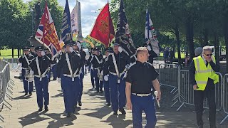 Camlachie Loyal Star Flute Band 20th Anniversary  Larkhall Somme Association 2024 [upl. by Darsey]