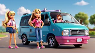 Barbie doll All friend Trip amp go to Dream City  kids version  Barbie doll song [upl. by Lombardo637]