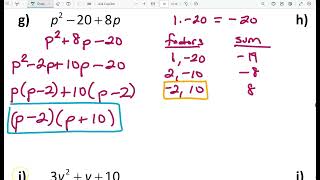 Alg 2 Notes 4D in class portion Part I [upl. by Domonic]