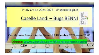 1 div CreLo gir B 8 giornata Caselle Landi 3 1 Fadigati  06122024 [upl. by Canon]