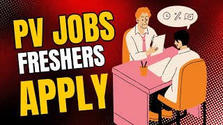 Pharmacovigilance Jobs  Fresher Apply  Detailed frehersjobs [upl. by Nosnibor604]