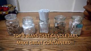 What to do with empty Candle Jars [upl. by Inman]