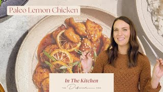 Paleo Lemon Chicken  In the Kitchen with Defined Dish [upl. by Rotce]