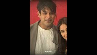 Sidharth Shukla❤️ Shehnaaz Gill💞 Sidnaaz moments😘 Sidnaaz VM 😍 Hookah Bar🖤🥀✨ Lofi Status [upl. by Drofkcor292]