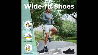 FitVille Mens Rebound NEO Walking Shoes V2  Orthopedic [upl. by Aziaf192]