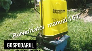 UNBOXING Pulverizator Manual GP16 L GOSPODARUL PROFESIONIST [upl. by Neyr660]