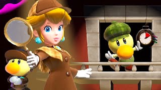 Princess Peach Showtime  ALL Detective Levels Full Story  100 Walkthrough [upl. by Eserehc]