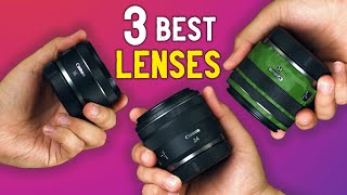 3 Canon Lenses that You Should Buy in 2024 [upl. by Yenaj230]