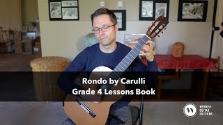 Grade 4 Lesson Rondo Op241 No34 by Carulli for Classical Guitar [upl. by Maximilian]