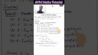 tnset2024  PG TRB  No of Group Homomorphism tricks  algebra [upl. by Latyrc]