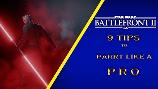 PRO Parrying techniques in Battlefront 2  Battlefront 2 Improvement Series [upl. by Aicenek]