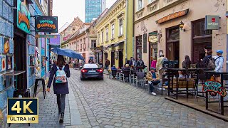 Zagreb Croatia 🇭🇷 4K Old Town Walking Tour 2023 [upl. by Dasi]