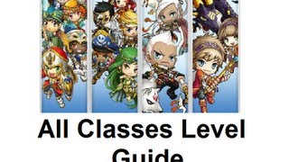 Maplestory Level Guide For All Classes  Level 1200 [upl. by Hoyt]