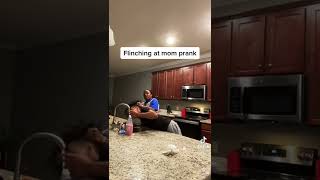 Flinching At My Mom Prank ⚠️ [upl. by Ailis]