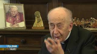 Il cardinale Camillo Ruini compie 90 anni L’intervista a Tv2000 [upl. by Claudius]