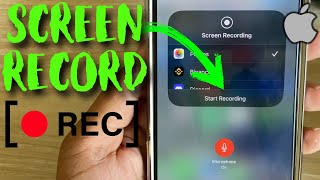 How to add screen record on iPhone [upl. by Otsuj]